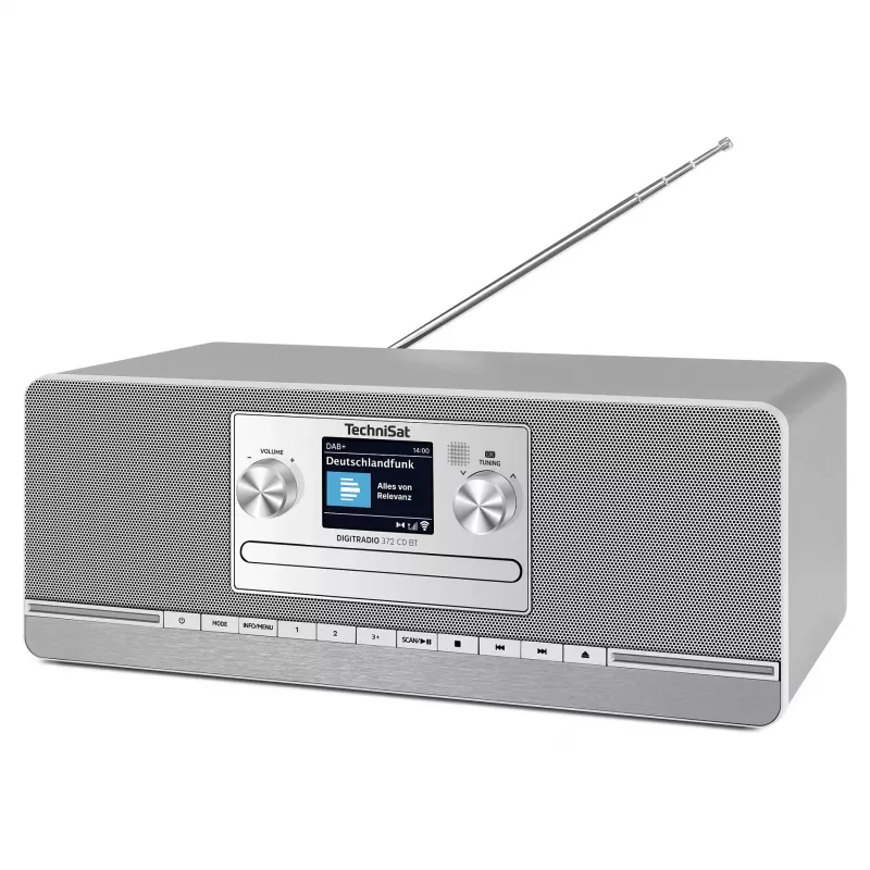 TechniSat DIGITRADIO 372 CD BT Kitchen Analog & digital Anthracite, Silver