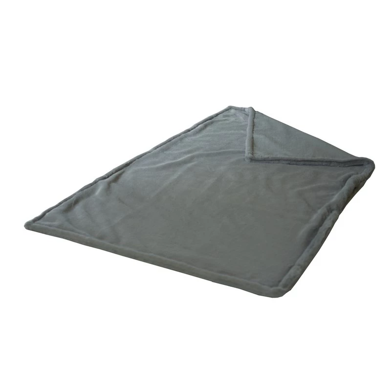 Glovii GB2G heated soft electric blanket, grey, 9 W
