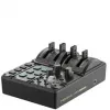 Throttle panel MOZA MTQ — flight base, composite, black, 166×216×198 mm
