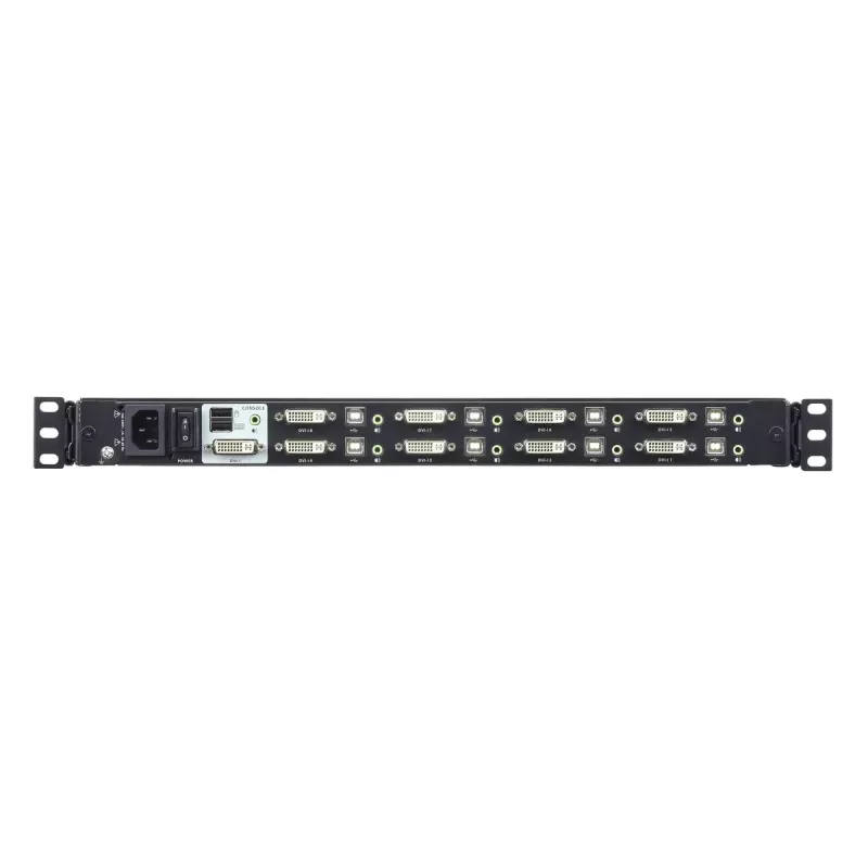KVM Switch ATEN 8-Port 17.3 inch DVI Full HD LCD