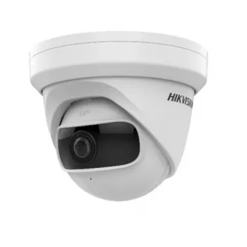 Dome IP security camera Hikvision DS-2CD2345G0P-I — Indoor, 4 MP (2688×1520), 1.68 mm fixed lens, 360° rotation, ceiling/wall mount, wired