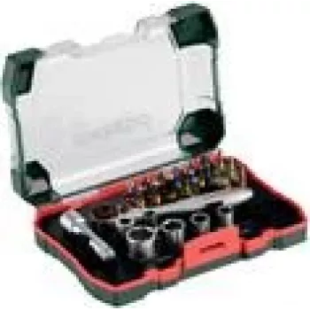 Metabo Bit and Ratchet Set SP, 26 pieces (626701000)