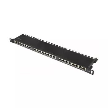 Alcasa GC-N0136 - Gigabit Ethernet - RJ45 - Cat6 - 22/26 - Black - Steel (GC-N0136)