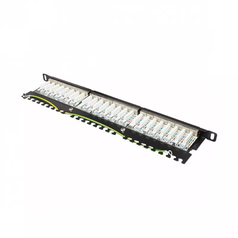 Alcasa GC-N0136 - Gigabit Ethernet - RJ45 - Cat6 - 22/26 - Black - Steel (GC-N0136)