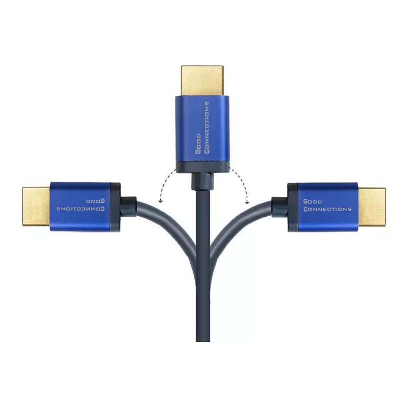 Good Connections 4521-SF020B - 2 m - HDMI Type A (Standard) - HDMI Type A (Standard) - 48 Gbit/s - Audio Return Channel (ARC) - Blue