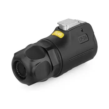 Alcasa S1 IC01-24R01 - RJ45 - Black - Male/Female - straight - Metal - silica gel - zinc - IP65 - IP67 (IC01-24R01)