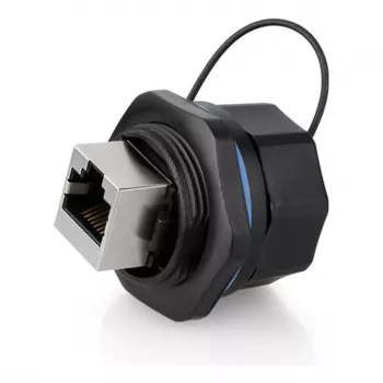 Alcasa IC06-R103 - RJ45 - Black - Copper - Plastic - silica gel - IP65 - IP67 - -40 - 80 °C (IC06-R103)