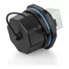 Alcasa IC06-R103 - RJ45 - Black - Copper - Plastic - silica gel - IP65 - IP67 - -40 - 80 °C (IC06-R103)