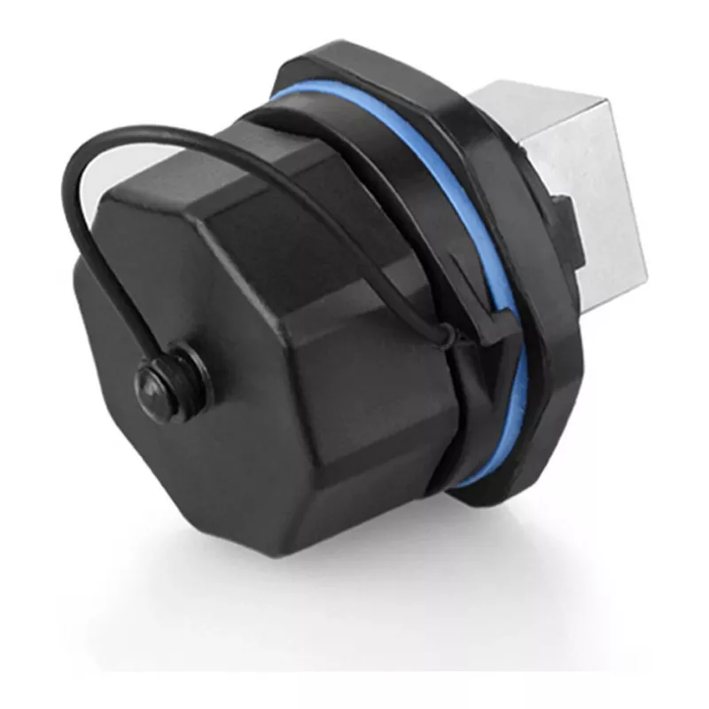 Alcasa IC06-R103 - RJ45 - Black - Copper - Plastic - silica gel - IP65 - IP67 - -40 - 80 °C (IC06-R103)
