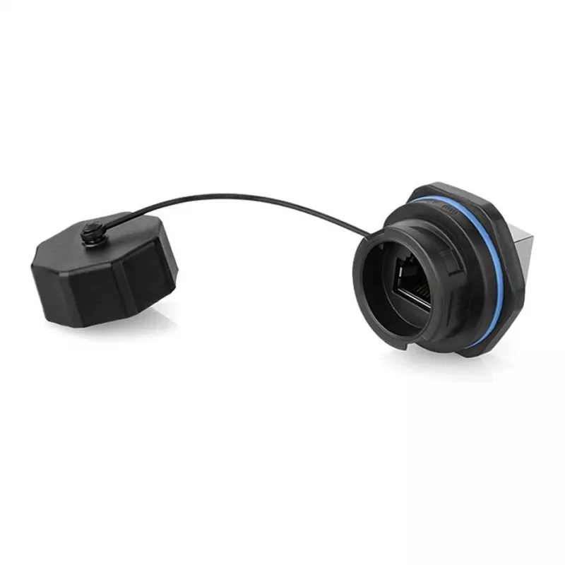 Alcasa IC06-R103 - RJ45 - Black - Copper - Plastic - silica gel - IP65 - IP67 - -40 - 80 °C (IC06-R103)
