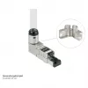 RJ45 Plug Cat. 6A, tool-less / feldkonfektionierbar, STP Shielded, Metal, 5 Richtungen, Good (GC-N0165)