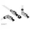 RJ45 Plug Cat. 6A, tool-less / feldkonfektionierbar, STP Shielded, Metal, 5 Richtungen, Good (GC-N0165)