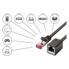 Goodconnections 8063VR-050S Ethernet Patch Cable Black