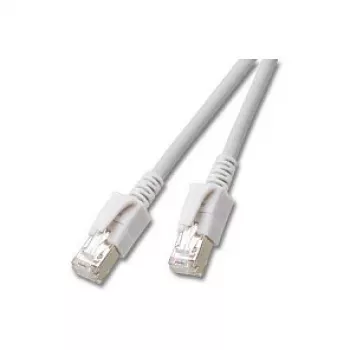 EFB-Elektronik RJ45 Patch Cable Cat.6A S/FTP FRNC VC LED Grey 1,5m Manufacturer: EFB Elektronik (DCK1001GR.1,5)
