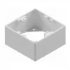 EasyLan preLink / fixLink Data Socket White, 80x80x42 mm RAL 9010 (CKVDAP90)
