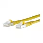 METZ CONNECT BTR - Patch-Cable - RJ-45 (M) to RJ-45 (M) - 1,5m - STP - CAT 6a - Shielded, Halogen-Free, Snagless - Yellow (1308451577-E)