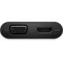 DELL USB-C - HDMI / VGA / Ethernet / USB 3.0 - Black - Wired - USB 3.2 Gen 1 (3.1 Gen 1) Type-C - 10,100,1000 Mbit/s - Black - 1920 x 1080 Pixel - Dell (DA200)