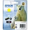 Ink cartridge Epson C13T26144010 Singlepack Yellow 26 Claria Premium, pigment-based, 1 piece