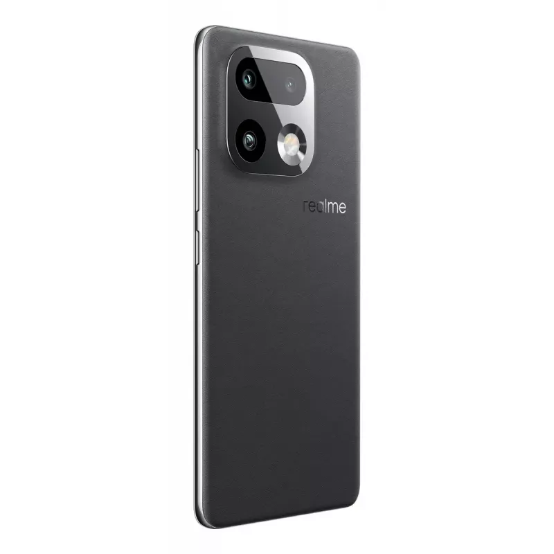 Smartphone REALME realme 16 Pro+ — 6.8 inch (17.3 cm) 1280×2800, Snapdragon 7 Gen 4, 12 GB RAM, 512 GB, 200 MP triple cam, 7000 mAh, Grey