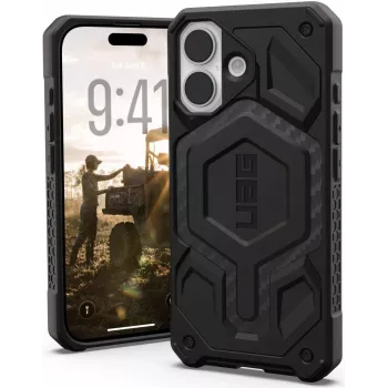 UAG Urban Armor Gear Monarch Pro MagSafe Case | Apple iPhone 17 | carbon fiber | 114516114242 (114516114242)