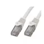 Networking Cable M-Cab 3928 0.5m Cat6 U/UTP RJ-45 White