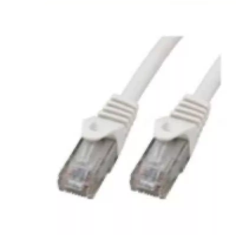 Networking Cable M-Cab 3928 0.5m Cat6 U/UTP RJ-45 White