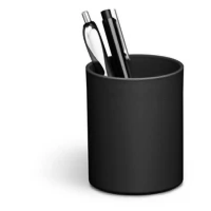 Pen/Pencil Holder Durable ECO Recycled Plastic Black