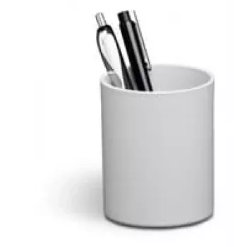 Pen/Pencil Holder Durable ECO Recycled Plastic Grey