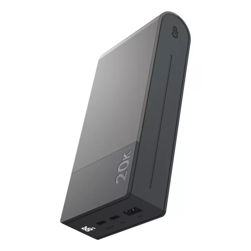 GP Battery GP PowerBank M2+ 20C 20000mAh 2xUSB-C/1xUSB-A black LED-Anz. (GPPBM20CGYMSR287)