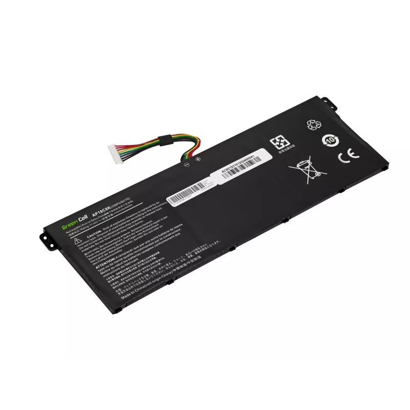 Laptop battery Green Cell for ASUS A555 F555 K555 R556 X555, LiPo 4000 mAh, 7.6 V, 4 cells, black
