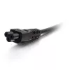 C2G 1m European Laptop Power Cord CEE 7/7 to IEC 60320 C5 250V 3A