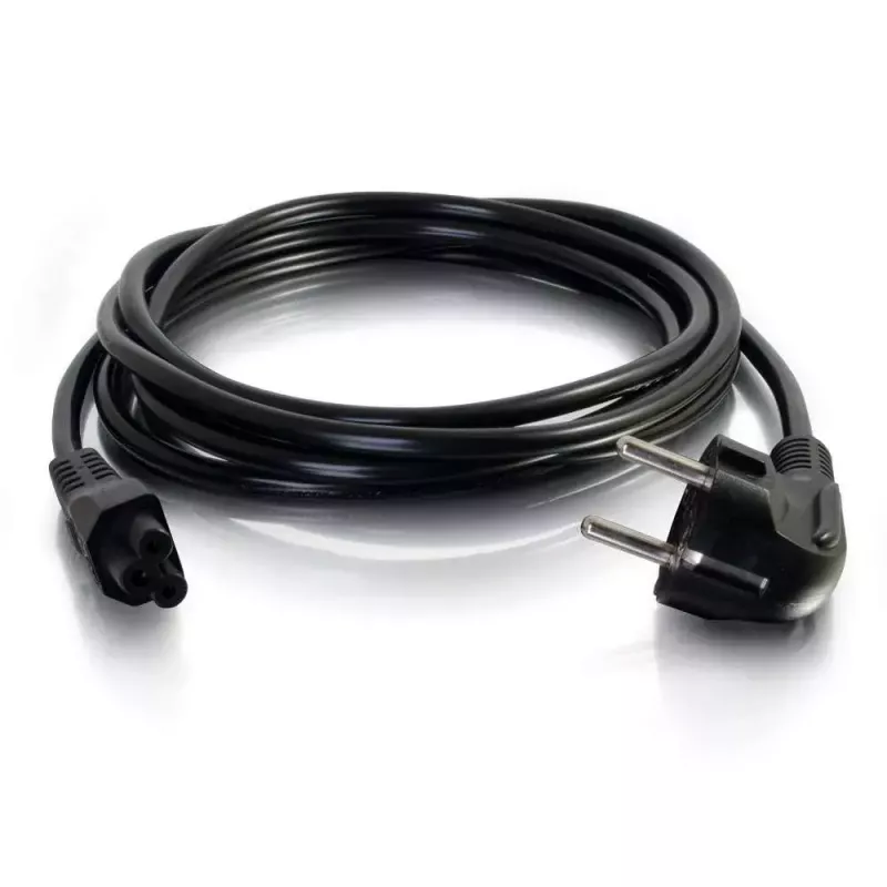C2G 1m European Laptop Power Cord CEE 7/7 to IEC 60320 C5 250V 3A