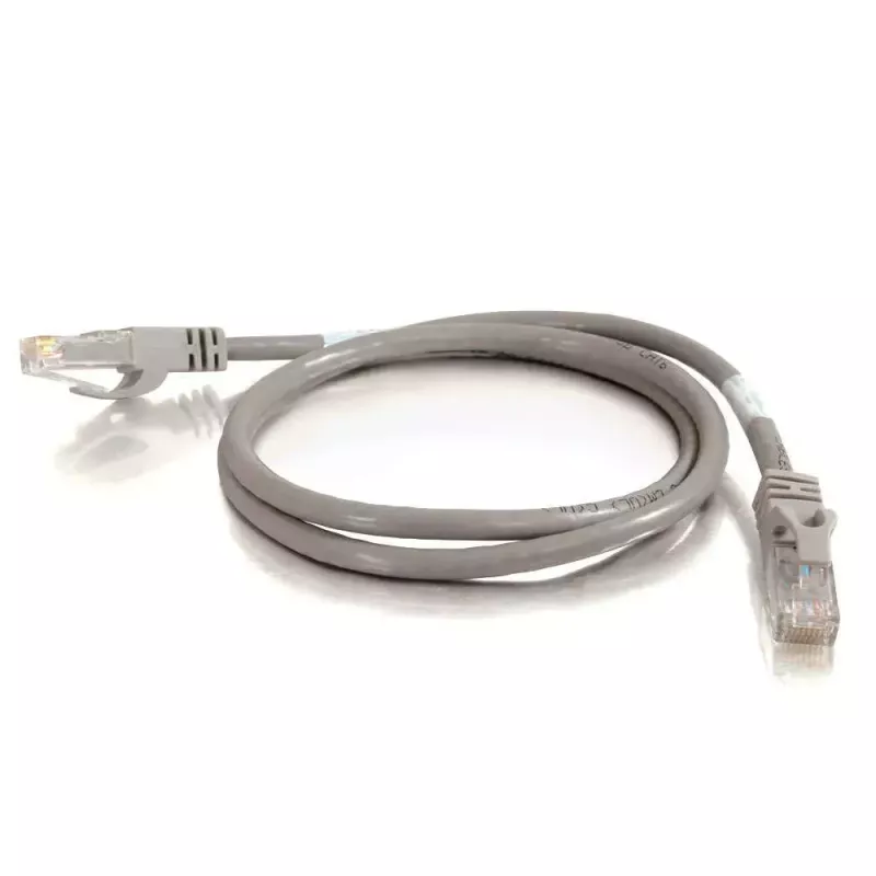 C2G 3m Cat6 Booted Unshielded UTP Network Patch Cable Grey