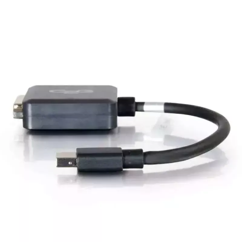 C2G Mini DisplayPort to DVI Adapter 20cm Thunderbolt to DVI-D Black