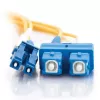 C2G InfiniBand/fibre optic cable 2 m LC SC OFNR Yellow