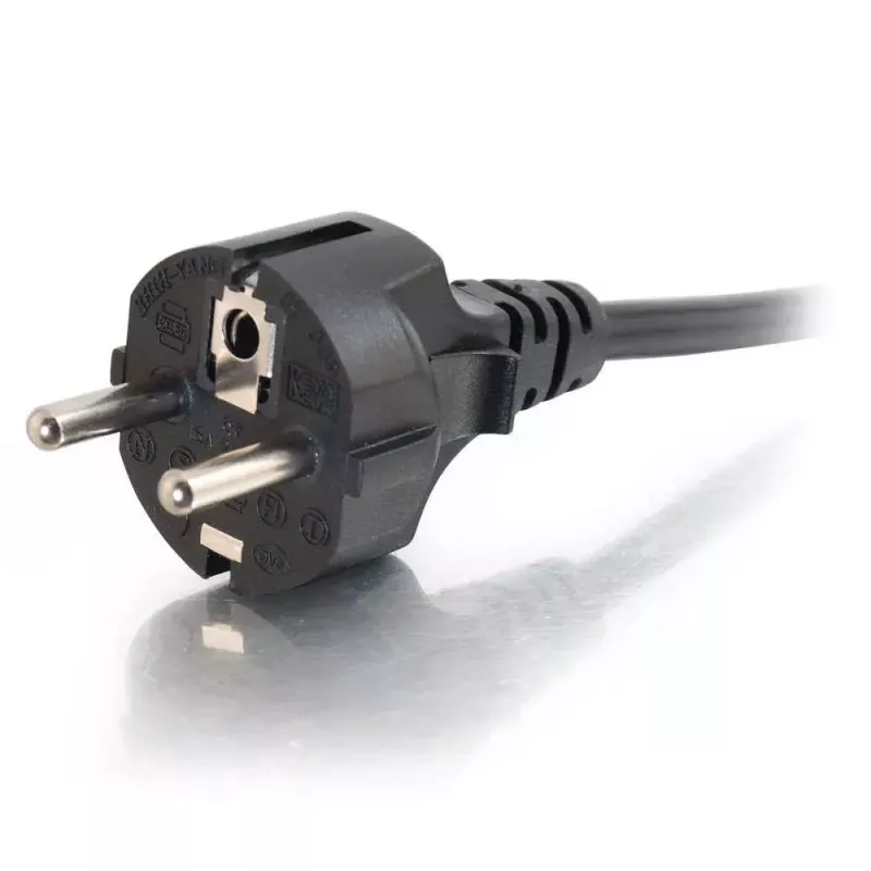 C2G Power Cable 5m Black CEE7/7 C13 Coupler 88546