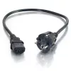 C2G Power Cable 5m Black CEE7/7 C13 Coupler 88546
