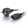 C2G Power Cable 5m Black CEE7/7 C13 Coupler 88546