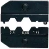 Knipex Crimp-Profile RG 58, 59, 62, 71, 223 coax connector 97 49 40 (97 49 40)