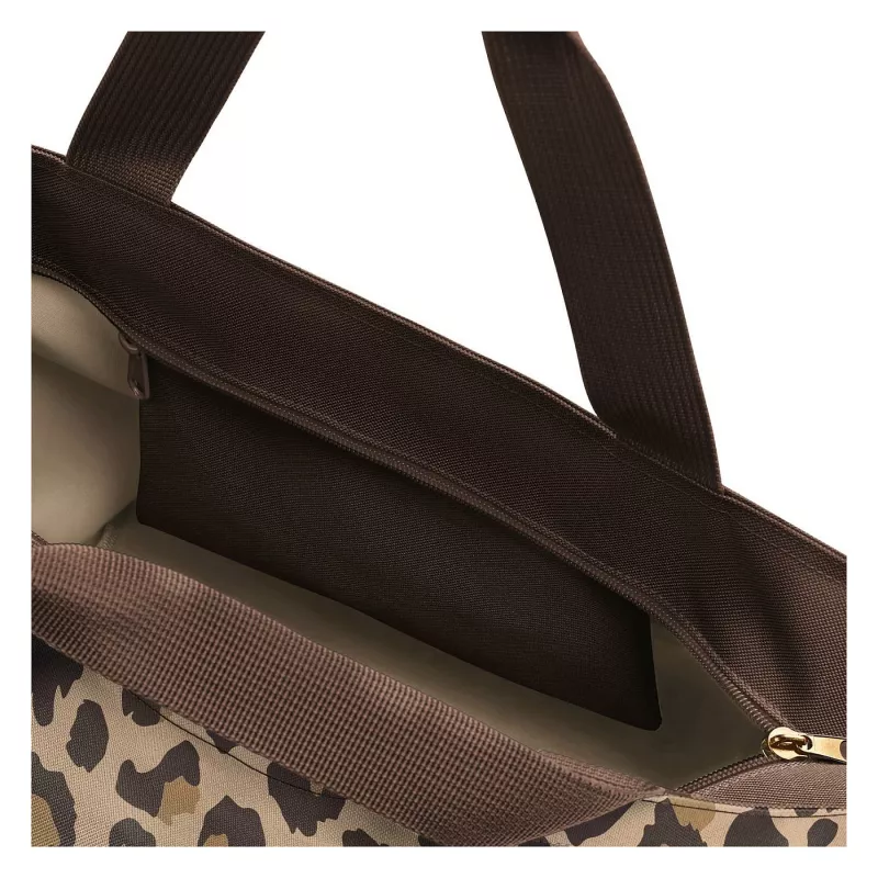 reisenthel Shopping Bag shopper M LEO MACCHIATO Synthetic Fibre braun ZS6048 (ZS6048)