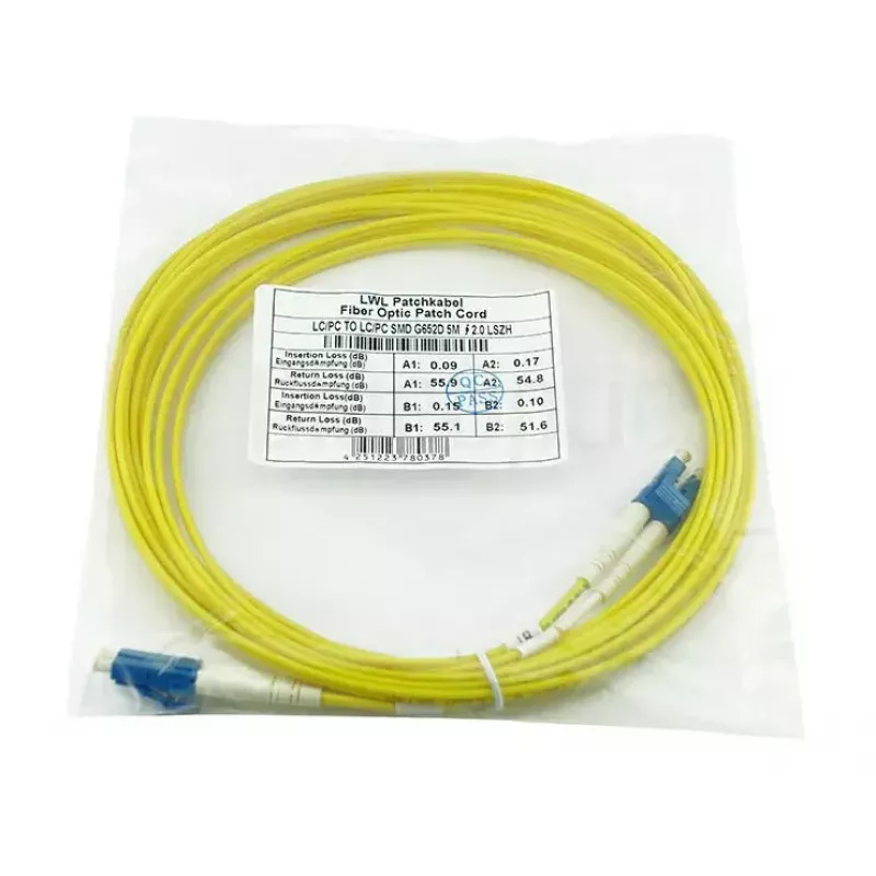 BlueOptics CAB-SMF-LC-LC-5-BO InfiniBand fibre optic cable 5 m LC/APC