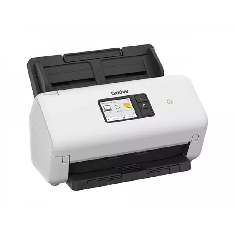 Document scanner Brother ADS-4550WTC1 with duplex scanning and wireless connectivity
