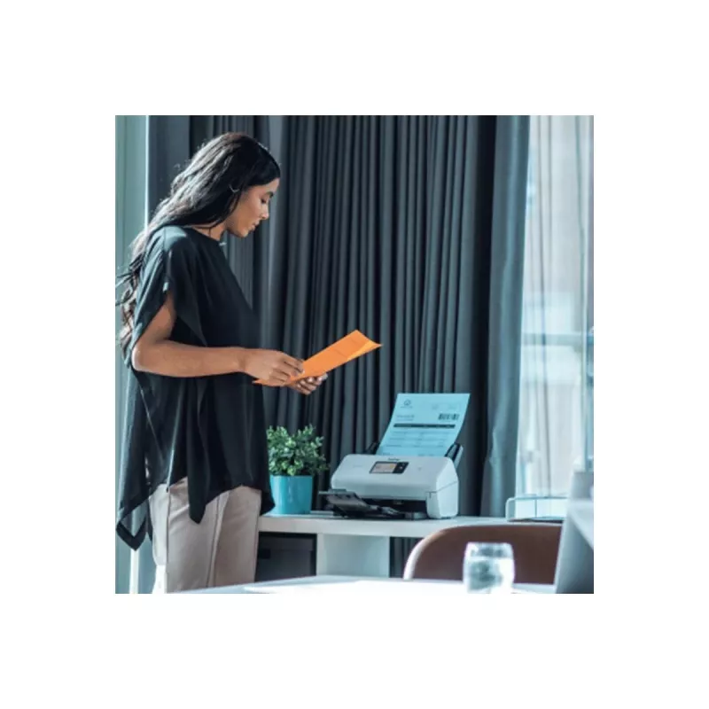 Document scanner Brother ADS-4550WTC1 with duplex scanning and wireless connectivity