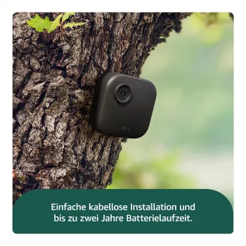 AMAZON (RING) Blink Outdoor 4 - Network Surveillance Camera - Outdoor Area, Indoor Area - weather-resistant - Colour (day/night) - 1080p - Audio - wireless - Wi-Fi (B0B1N5RL1Q)