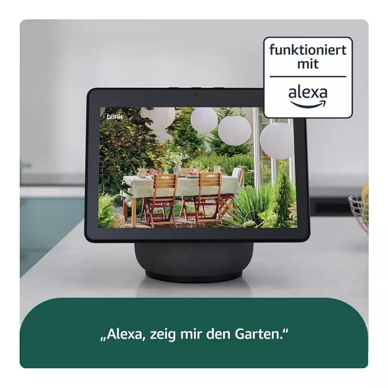 AMAZON (RING) Blink Outdoor 4 - Network Surveillance Camera - Outdoor Area, Indoor Area - weather-resistant - Colour (day/night) - 1080p - Audio - wireless - Wi-Fi (B0B1N5RL1Q)
