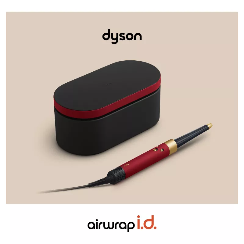 Airwrap i.d. Straight + Wavy Limited Edition, Multistyler Red/gold, Bluetooth