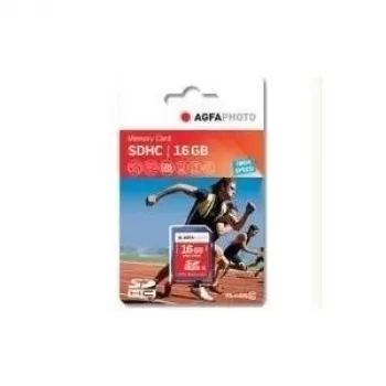 AgfaPhoto High Speed - Flash Memory Card - 16GB - SDHC Memory Card (10426)