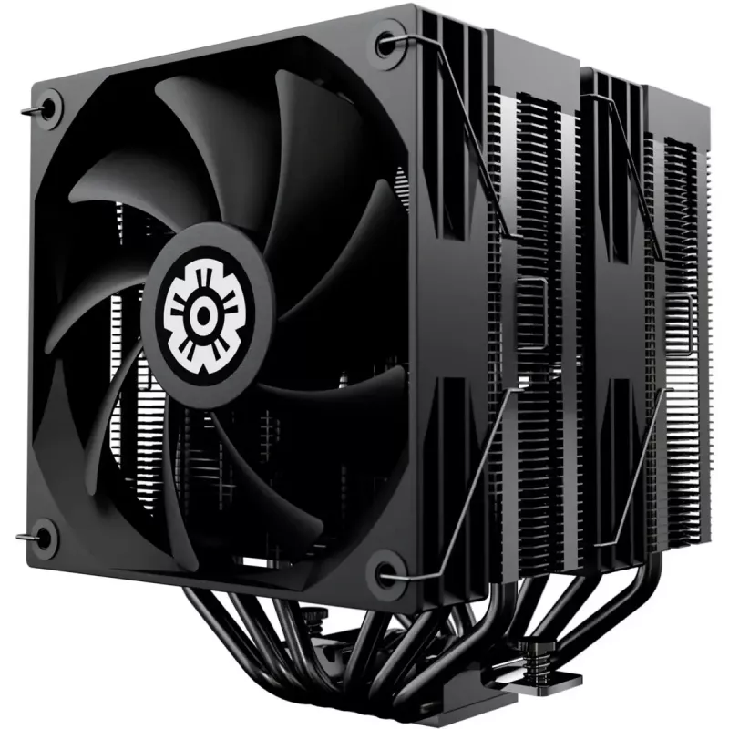 Thermal Grizzly DeltaMate Fitting HT14 (black) — mounting accessory for CPU/GPU cooling, model TG-DM-FIT-0014