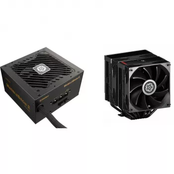 Thermal Grizzly DeltaMate Fitting HT14 (black) — mounting accessory for CPU/GPU cooling, model TG-DM-FIT-0014