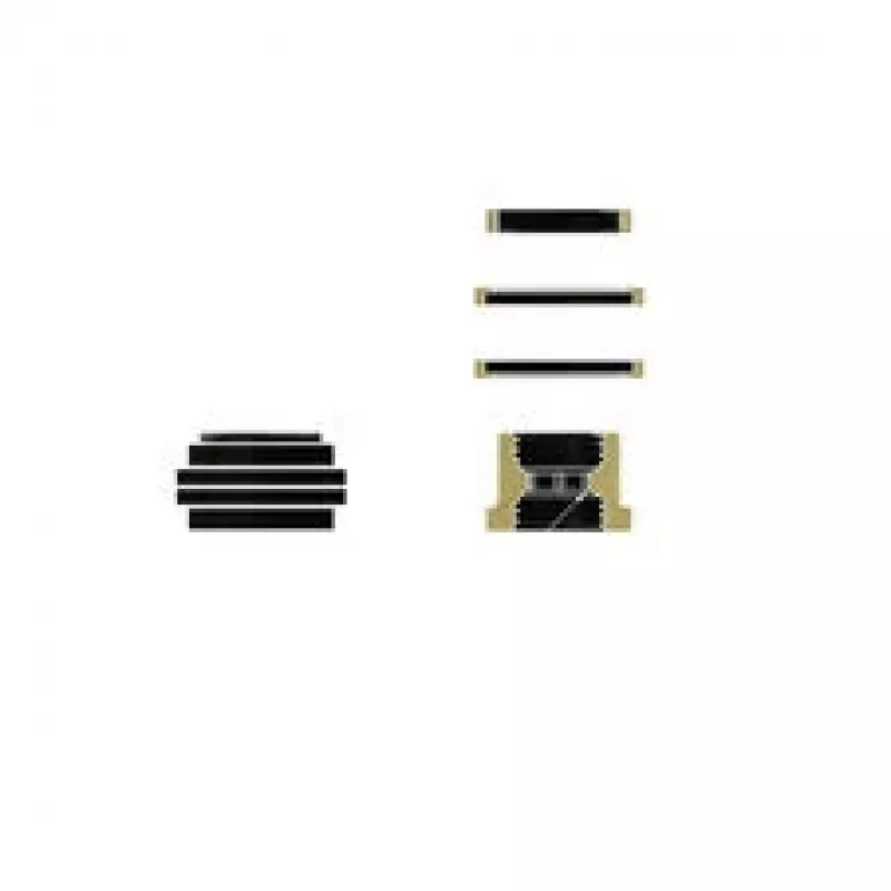 Thermal Grizzly DeltaMate Pass Through – water-cooling fitting, Black, 1 pcs. (TG-DM-FIT-0016)
